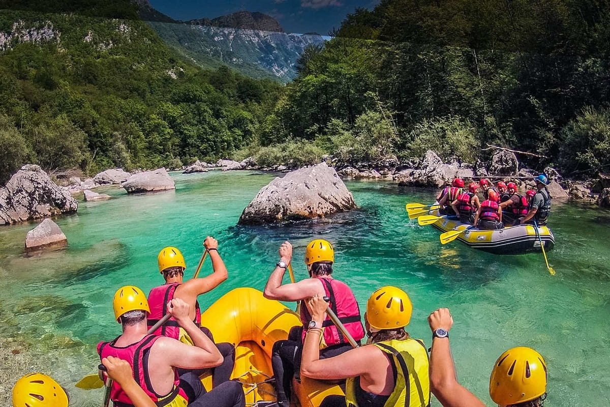 rafting slovenia